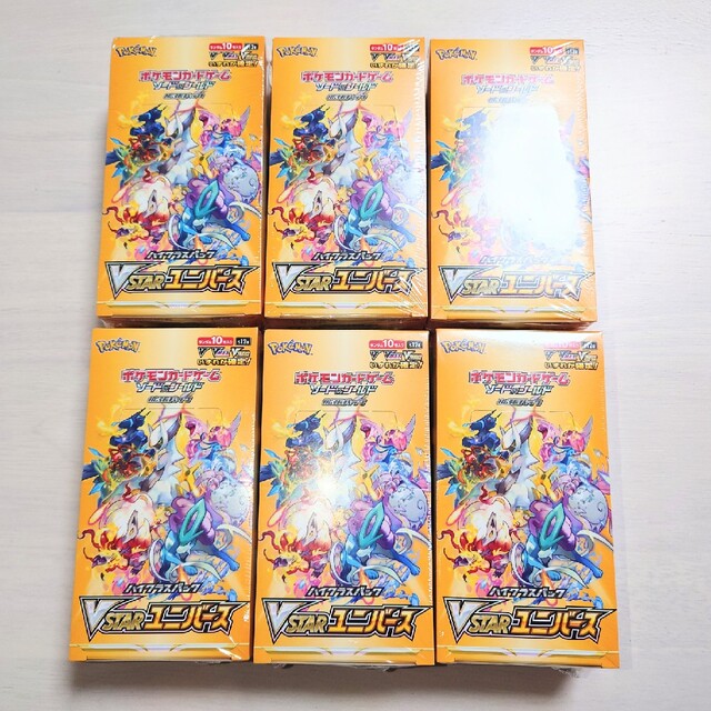 【今すぐ発送可能】ポケモンカード　VSTARユニバース　6BOX シュリンク付