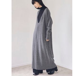 トゥデイフル(TODAYFUL)のTODAYFUL Raccoon Knit Dress(ロングワンピース/マキシワンピース)