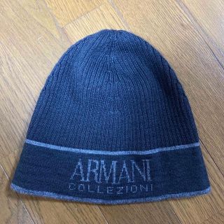 アルマーニ コレツィオーニ(ARMANI COLLEZIONI)のARMANI ニットキャップ(ニット帽/ビーニー)