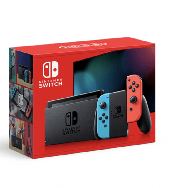 ニンテンドースイッチ本体 ネオンブルー×レッド【新品・未開封】 - www ...