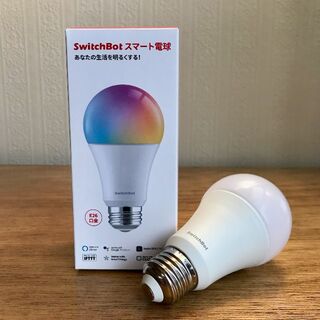 【ジャンク品】SwitchBot LED電球 スマートライト(蛍光灯/電球)
