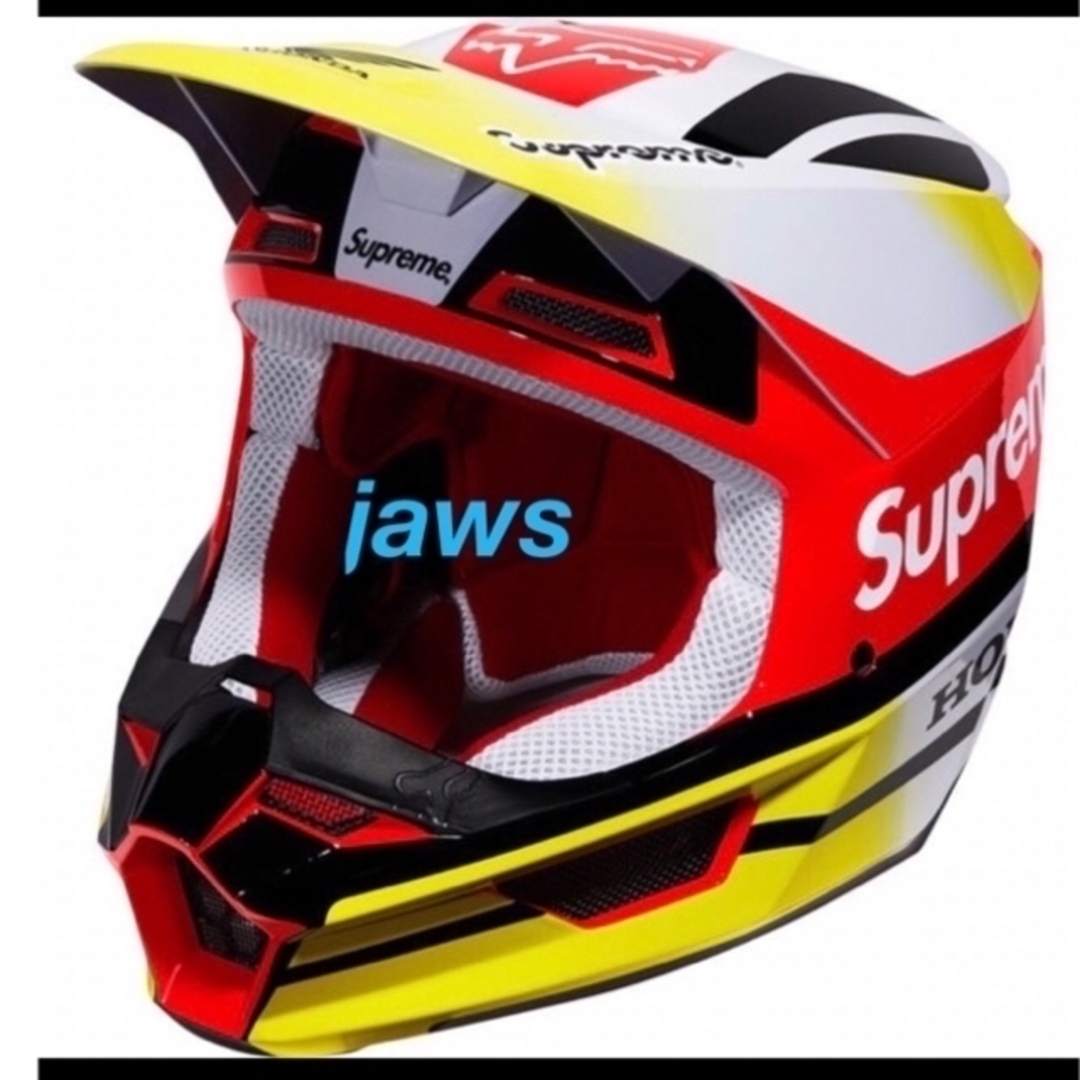 Supreme Honda Fox Racing ヘルメット＆ゴーグル セット