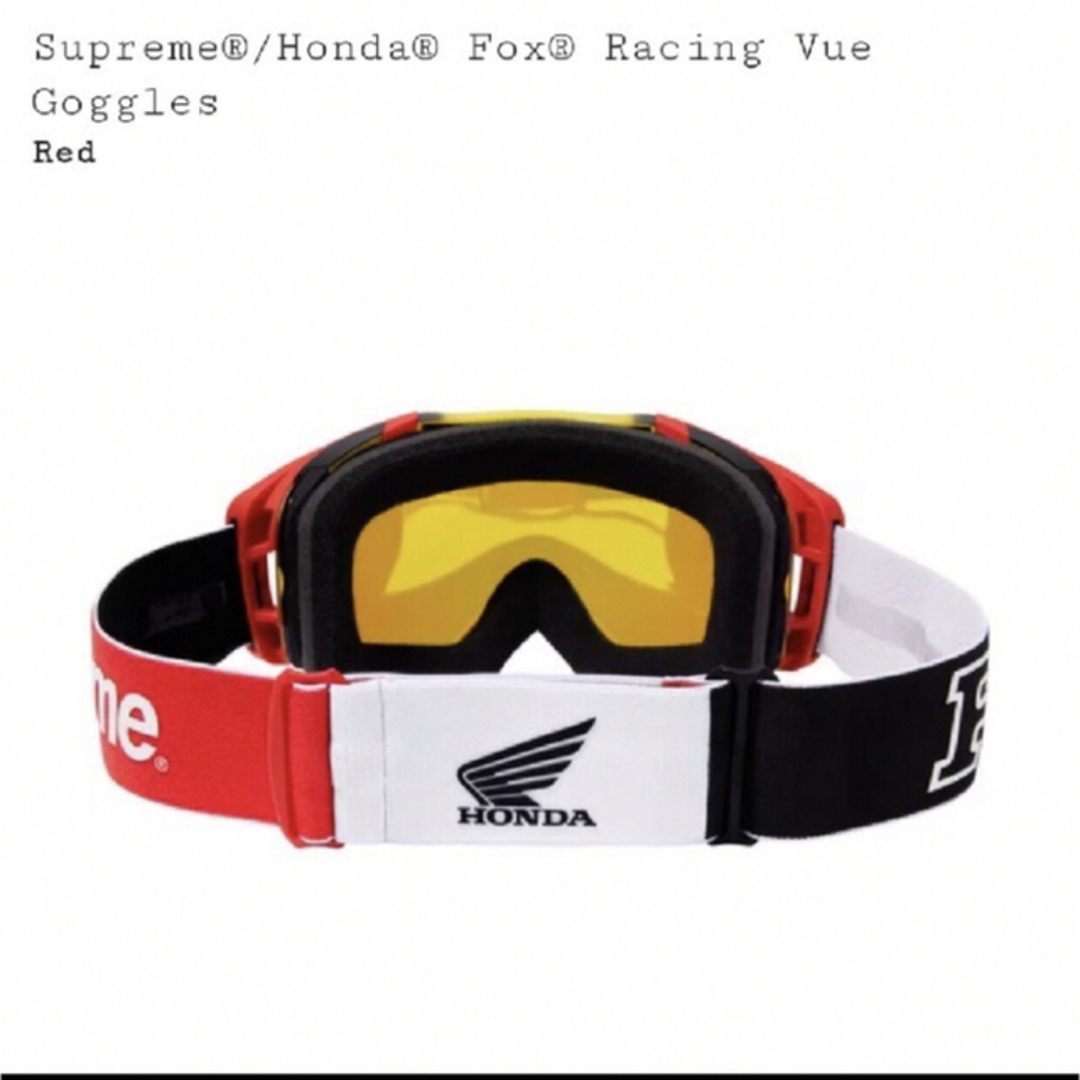 Supreme Honda Fox Racing ヘルメット＆ゴーグル セット