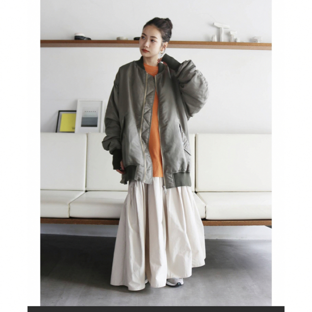 美品】ungridビックシルエットサイドジップ-