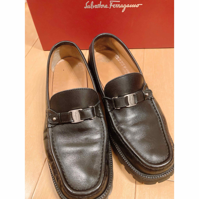 Salvatore Ferragamo - フェラガモ ローファー 紳士靴 メンズ EE7 25cm