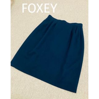 フォクシーブティック(FOXEY BOUTIQUE)の☆FOXEY フォクシー☆膝丈スカート　上品　セレモニー42  Lサイズ(ひざ丈スカート)