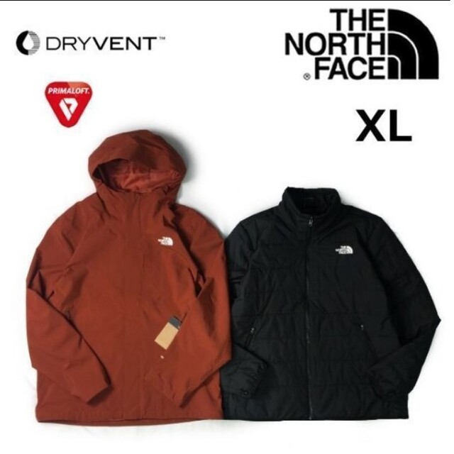 THE NORTH FACE(ザノースフェイス)のノースフェイス Carto triclimate jacket サイズXL メンズのジャケット/アウター(ダウンジャケット)の商品写真