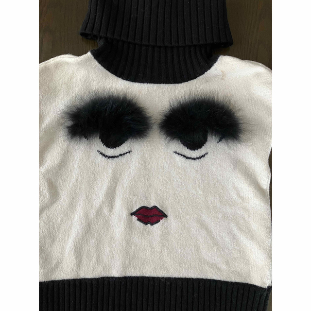 新品 alice+olivia ステイシーフェイス×フォックスファー セーター
