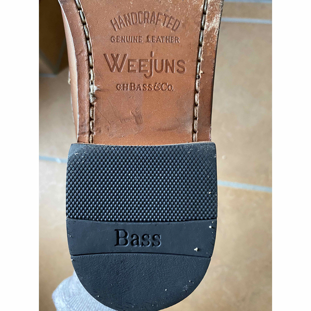 G.H.BASS(ジーエイチバス)のg.h.bass  ローファー　Dワイズ:7 1/2 25.5cm メンズの靴/シューズ(その他)の商品写真