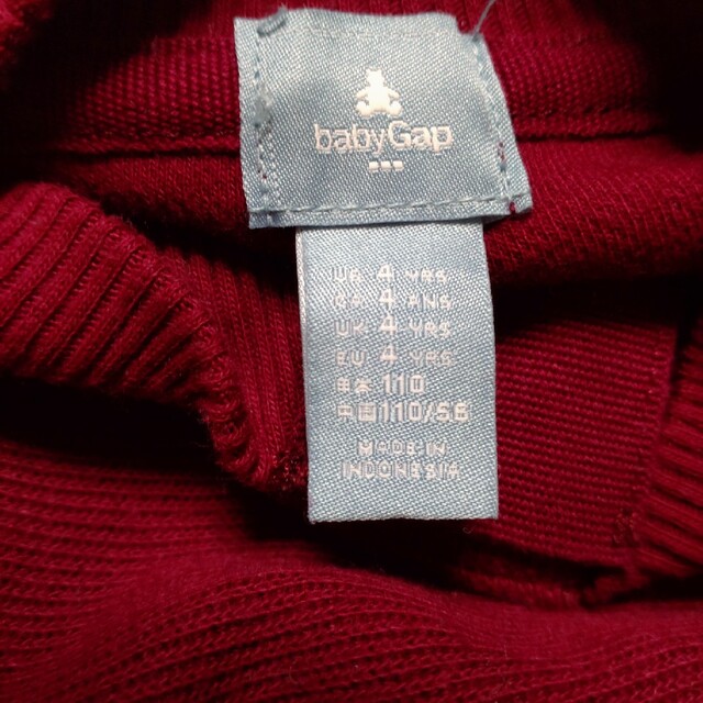 babyGAP(ベビーギャップ)のベビーギャップ　ニット キッズ/ベビー/マタニティのキッズ服男の子用(90cm~)(ニット)の商品写真