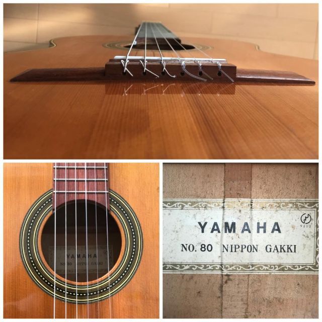 【名器・メンテ済み】日本製 クラシックギター YAMAHA ヤマハ No.80