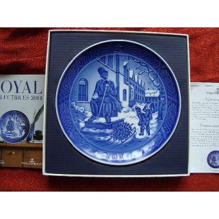 ロイヤルコペンハーゲン(ROYAL COPENHAGEN)のロイヤルコペンハーゲンイヤープレート2014(陶芸)