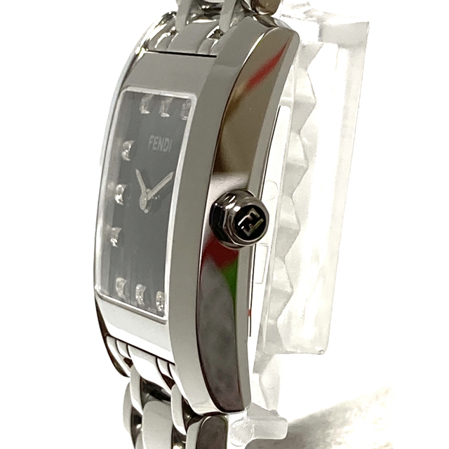 未使用！　FENDI フェンディ　12pダイヤ付き　電池新品　レディース腕時計