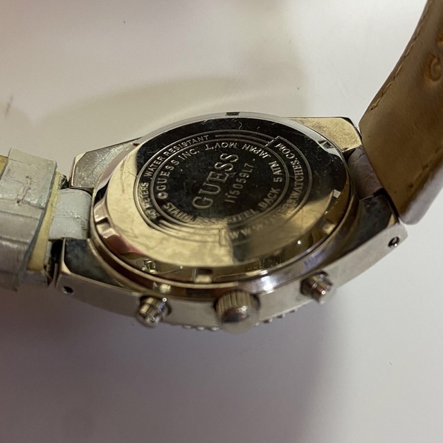 GUESS(ゲス)の値下げ/ゲスGUESSレディース時計電池交換済 レディースのファッション小物(腕時計)の商品写真