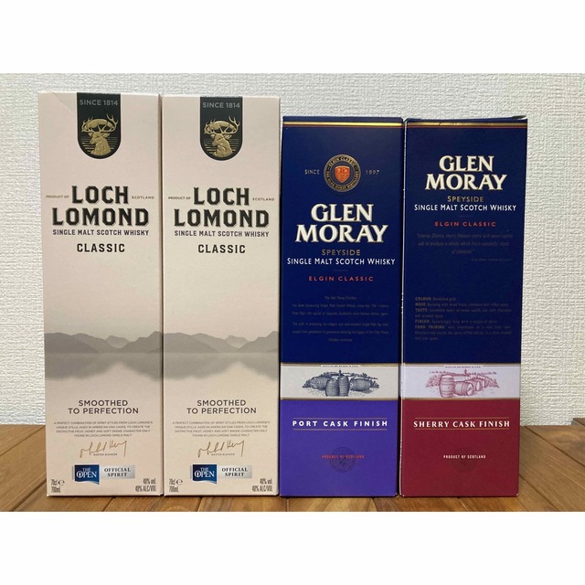 ウイスキーセット Loch Lomond & Glen Moray