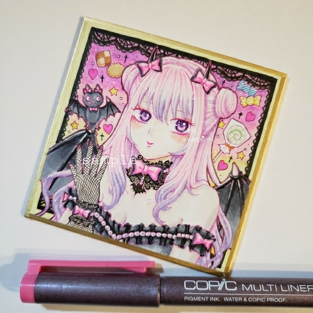 www.lacene.fr - 手描き イラスト 創作 オリジナル アナログ シール