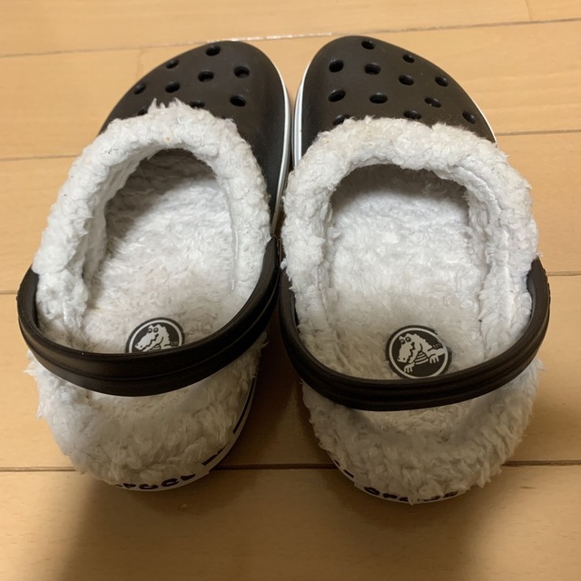 crocs(クロックス)のクロックス18cm（C11） キッズ/ベビー/マタニティのキッズ靴/シューズ(15cm~)(スリッポン)の商品写真