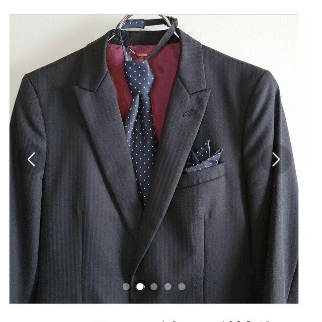 JUNMEN(ジュンメン)のJUNMEN ワンタッチネクタイ付き５点セット メンズのスーツ(セットアップ)の商品写真