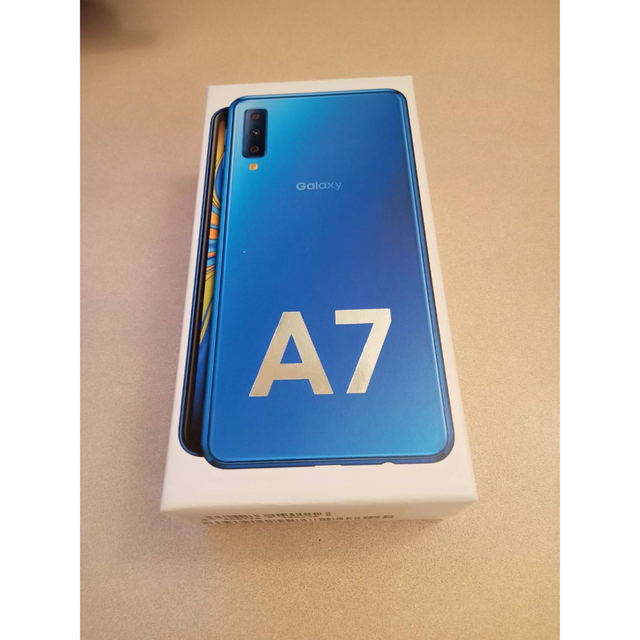 在庫あ通販】 Galaxy - Galaxy A7 ブラック64GB 未開封品の通販 by