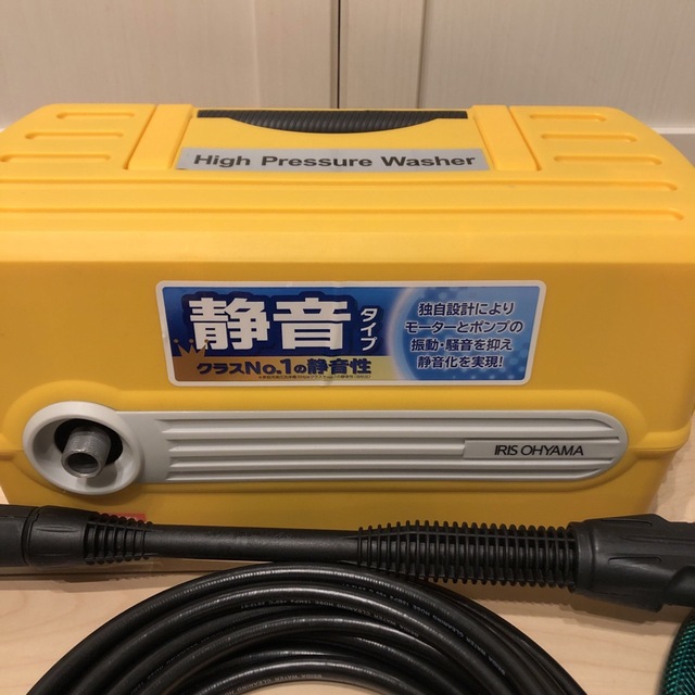 オプションパーツ付き　アイリスオーヤマ　高圧洗浄機　静音タイプ　FBN-402