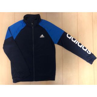 アディダス(adidas)のアディダス❣️ネイビーのジャンパー　150cm(ジャケット/上着)