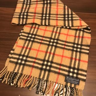 BURBERRY - バーバリーロンドン カシミヤ100%マフラー ノバチェック