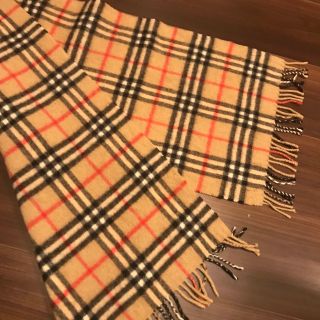 BURBERRY - バーバリーロンドン カシミヤ100%マフラー ノバチェック