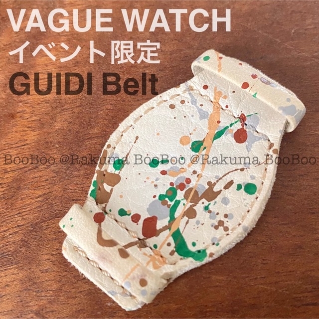 VAGUE WATCH 限定 GUIDI Base Coussin メンズの時計(腕時計(アナログ))の商品写真