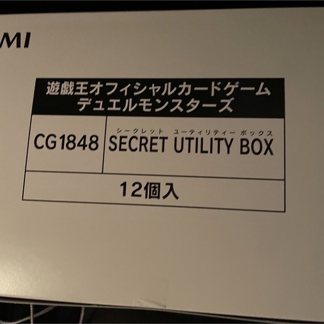 シークレットユーティリティ　secret utility box   カートン