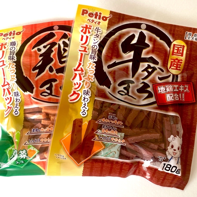 国産　犬のおやつ　鶏まろ・牛タンまろセット その他のペット用品(ペットフード)の商品写真