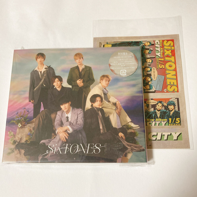 SixTONES - SixTONES わたし(初回盤B)特典付きの通販 by こばやし