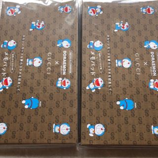 グッチ(GUCCI)のドラえもん　メモパッド(ノート/メモ帳/ふせん)