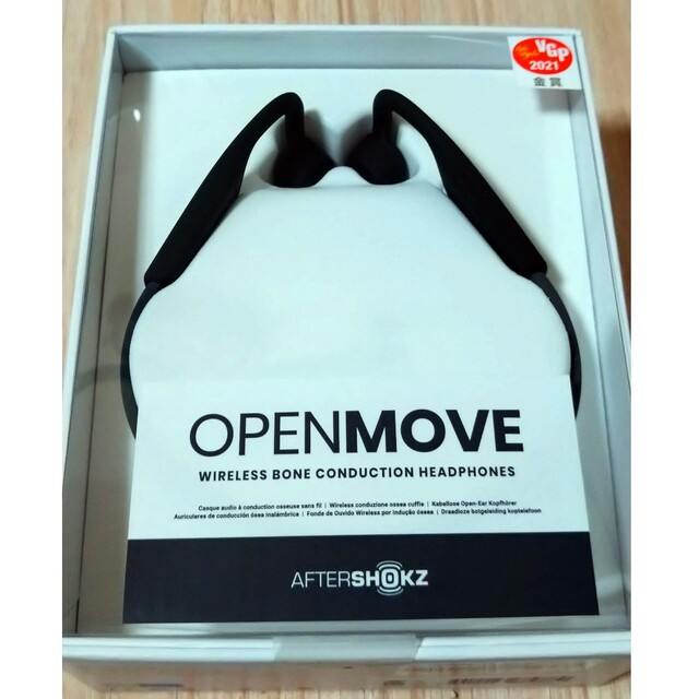 AFTERSHOKZ 骨伝導ワイヤレスヘッドホン OPENMOVE AS600