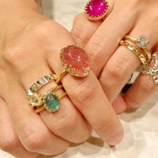 kaoru カオル ダイヤモンドリング 一点物 オートクチュール リング pa