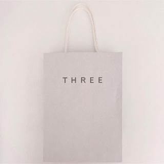 スリー(THREE)のTHREE ショップ袋(ショップ袋)