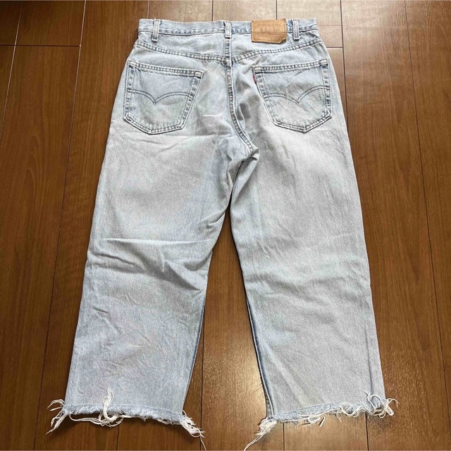 Levi's(リーバイス)の【カットオフ】90′s Levi's 550 USA製 デニム メンズのパンツ(デニム/ジーンズ)の商品写真