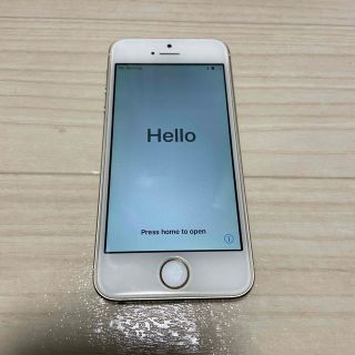 ソフトバンク(Softbank)のSoftBank iPhone5s 16GB ゴールド(スマートフォン本体)