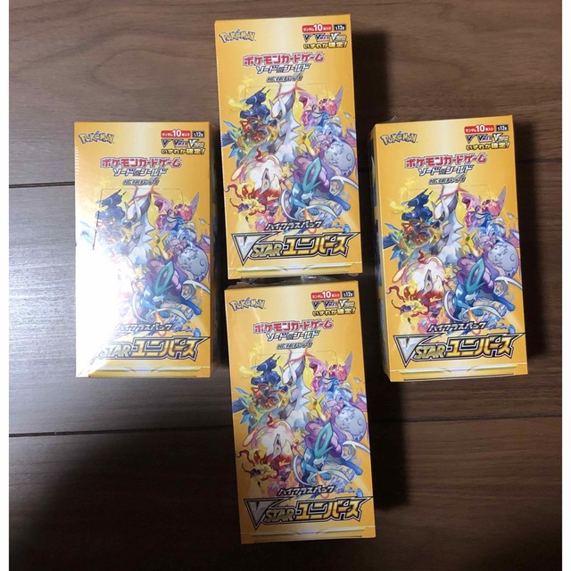 ポケモンカード　V STARユニバース　シュリンク付き　4BOXBox/デッキ/パック