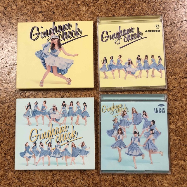 AKB48 ギンガムチェック 2タイプセット　☆特典付き☆ エンタメ/ホビーのCD(ポップス/ロック(邦楽))の商品写真