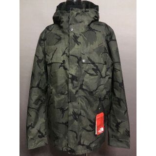 ザノースフェイス(THE NORTH FACE)のノースフェイス インサレイテッド ジェニソン ジャケット M カモ グリーン(ナイロンジャケット)