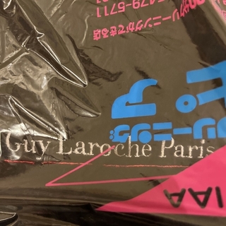 ギラロッシュ(Guy Laroche)の仏Guy Laroche PARIS マフラー　使用数日　黒クリーニング済み渡し(マフラー)