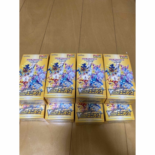 新作人気 ポケモンカード V シュリンク無し STARユニバース 8BOX Box