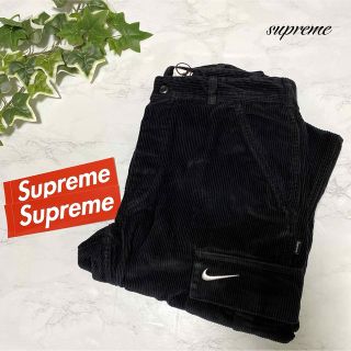 シュプリーム(Supreme)のsupreme シュプリーム　NIKE ナイキ　刺繍　コーデュロイパンツ　完売品(その他)