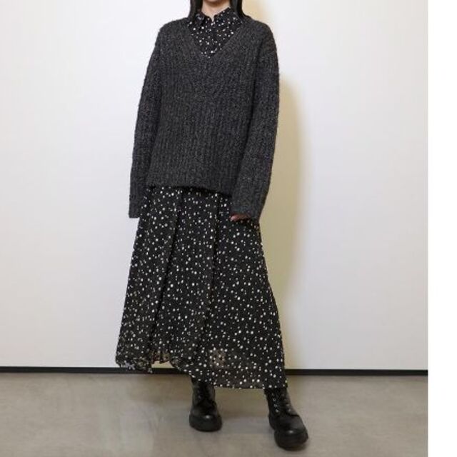 theory luxe 22SS ウォッシャブルセットアップ ブラウス スカート