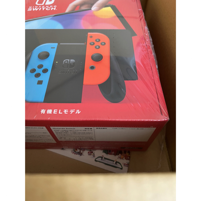 ニンテンドースイッチ本体 有機EL ネオンブルー×レッド【新品・未開封】