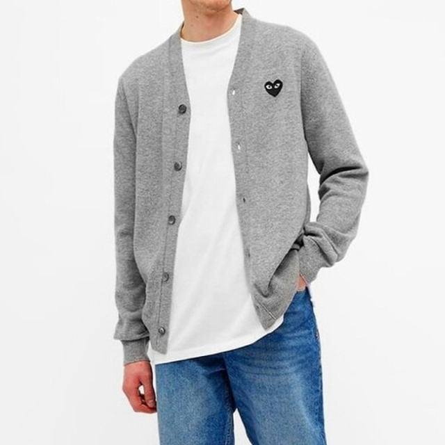 再入荷】 COMME des GARCONS メンズ ハートロゴ カーディガン | www