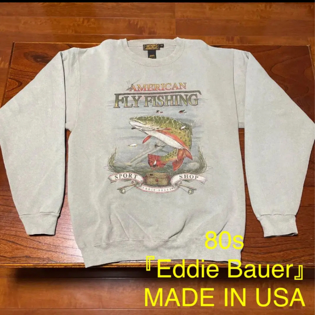 Eddie Bauer - 80s『Eddie Bauer』エディバウアー スウェット ...