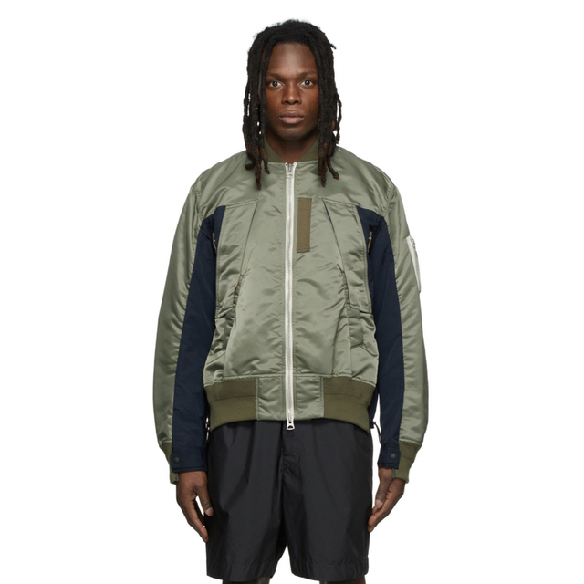 sacai Nylon Twill Mix Blouson