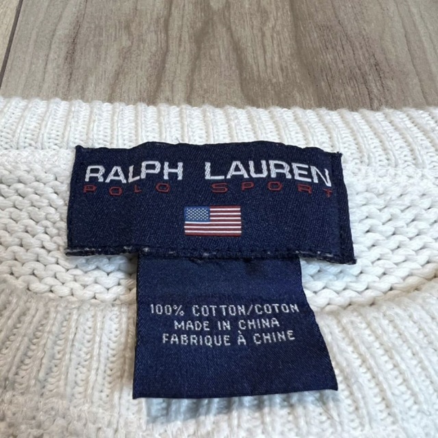 90s POLO SPORT RALPH LAUREN セーター USA星条旗 商品の状態 セール