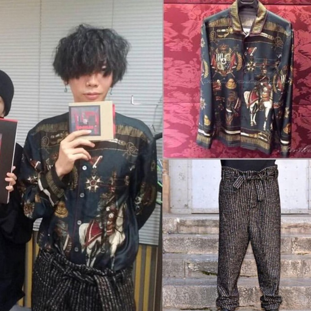 DOLCE&GABBANA - dolce&gabbana シルクシャツ 米津玄師 着用の DOLCE&GABBANA - dolce&gabbana シルクシャツ 米津玄師 着用の